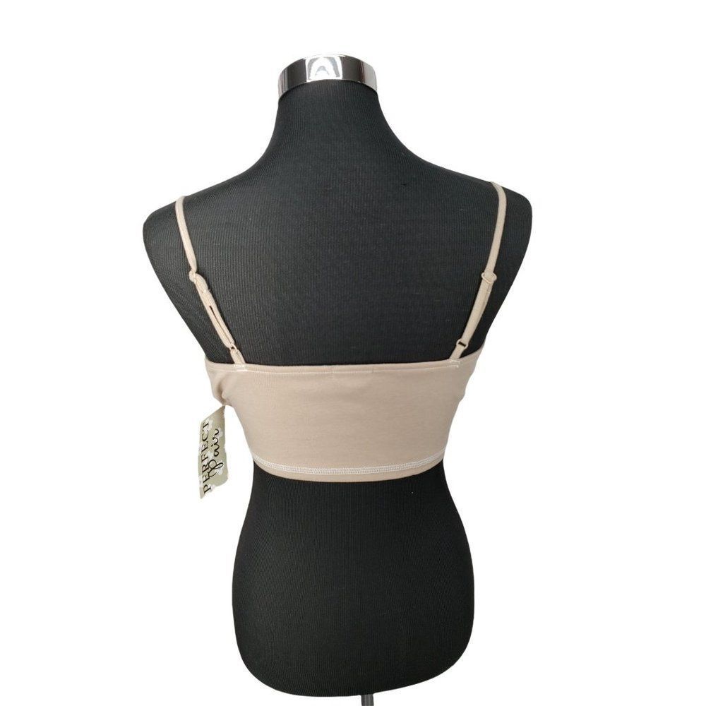 J For Justify Beige Pullover Sleeveless Adjustable Crop Top Size Medium - Picture 2 of 13